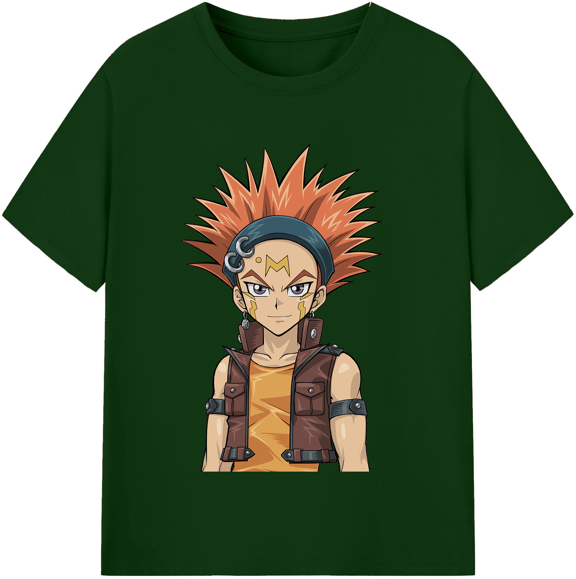 （画像用） 遊☆戯☆王 Yu-Gi-Oh! 綿100％半袖Tシャツ（フロントプリント）